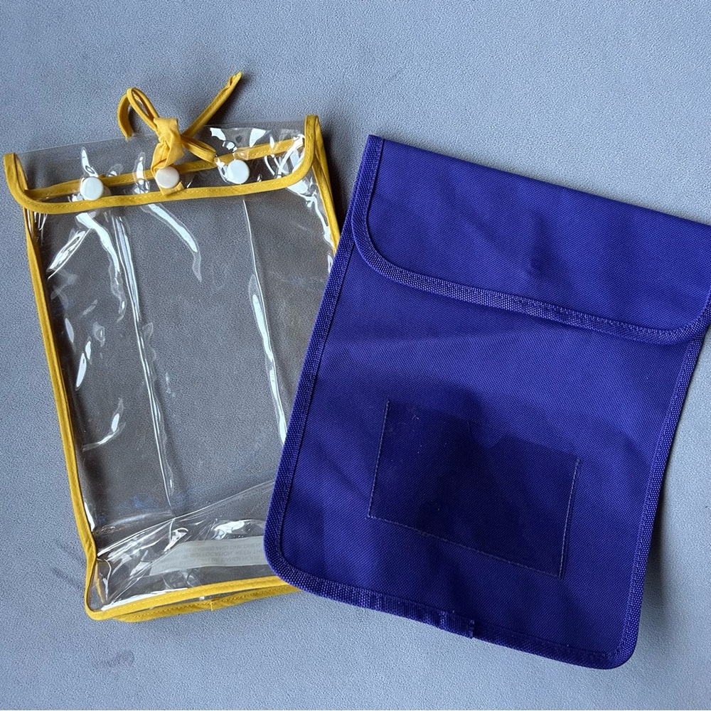 Set of 2 ~ Book Homework Bags